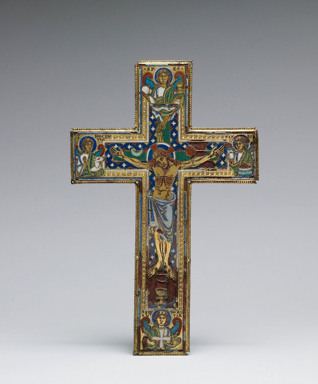 Reliquary Cross av Mosan Workshop