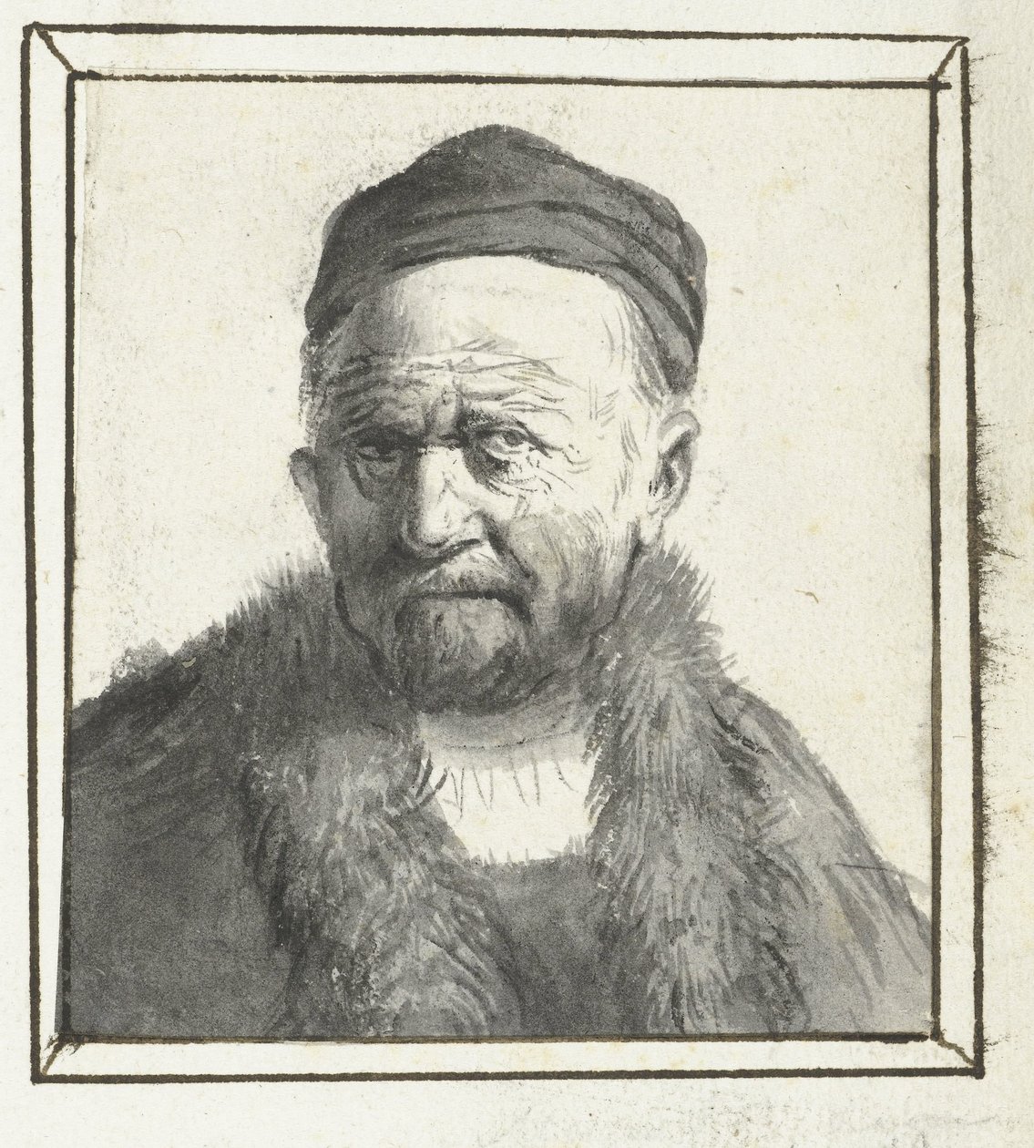 Byste av en mann av Moses Ter Borch