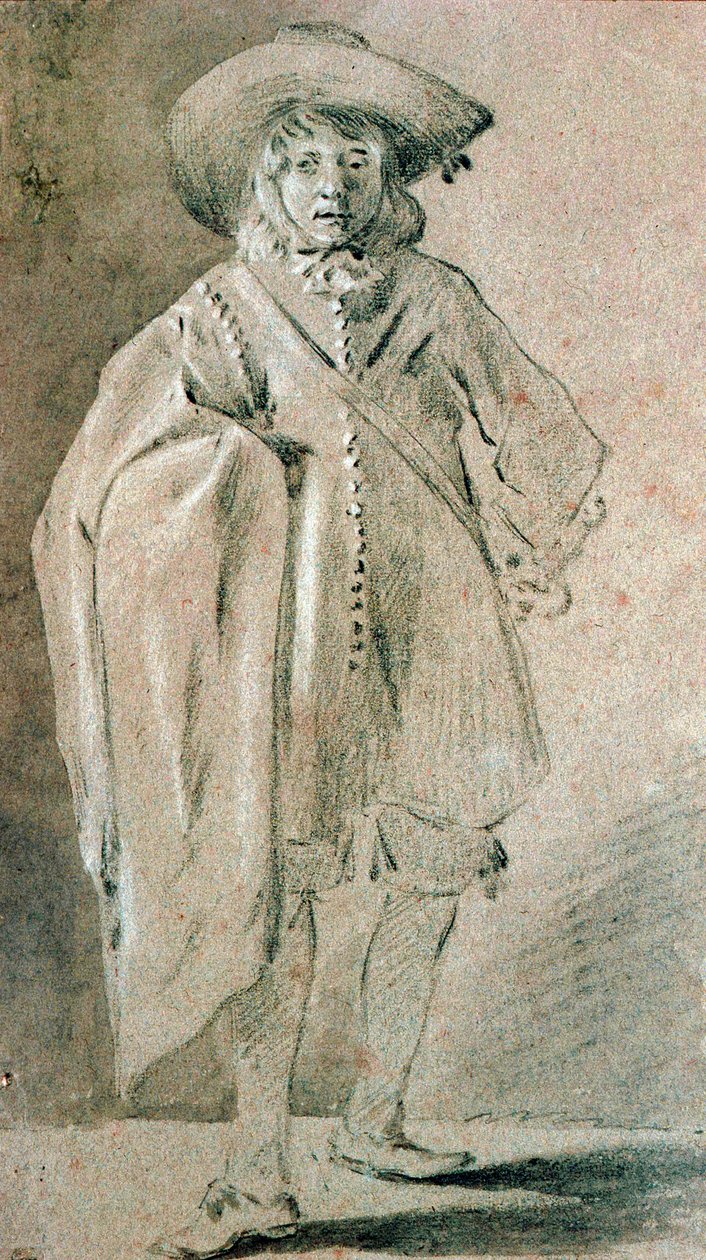 Selvportrett, 1660-tallet. av Moses Ter Borch