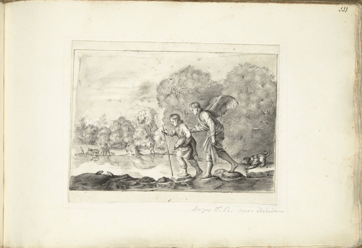 Tobias i Angel av Moses Ter Borch