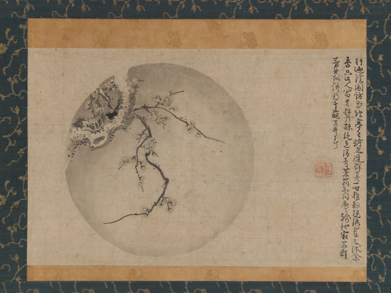 Plommeblomster, 1400-tallet. av Motsurin Jōtō
