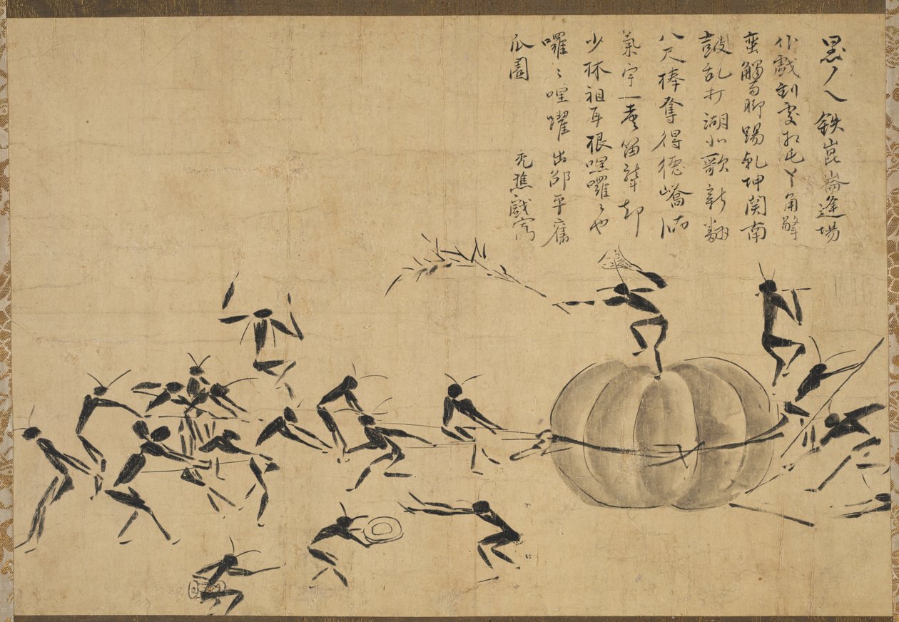 Insektfestivalen, 1600-1800-tallet. av Motsurin Jōtō