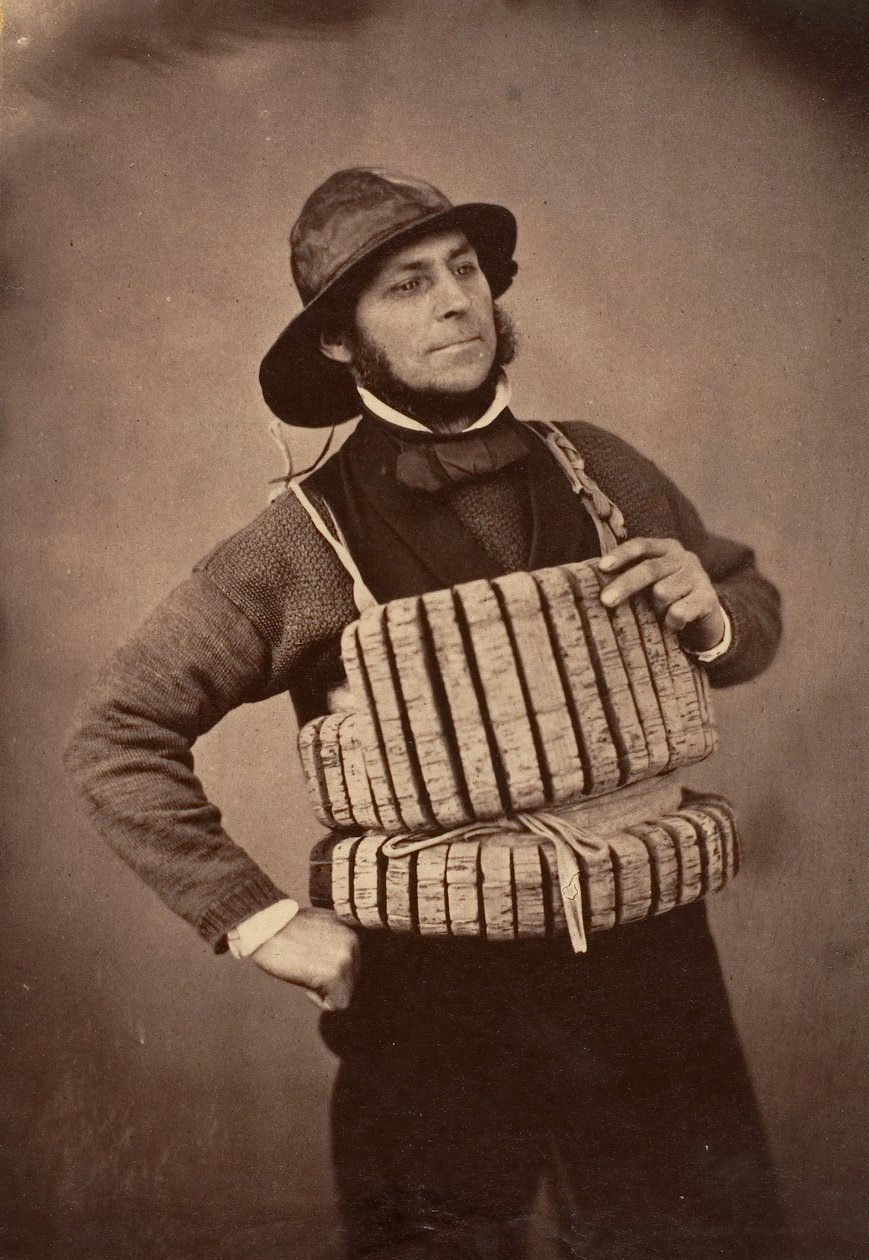 Kaptein på Tenby livbåt, 1853-56. av Mr. Gonne