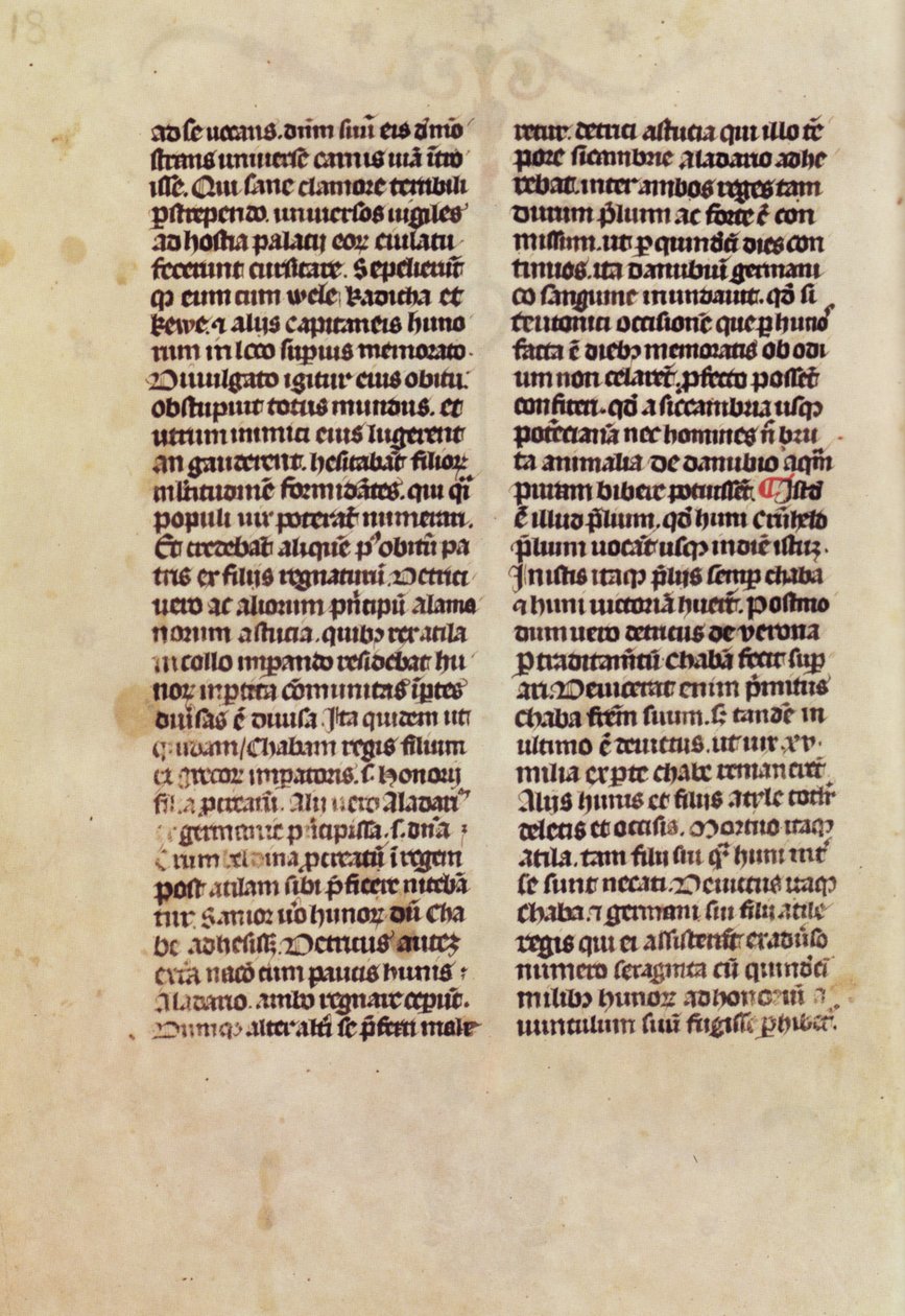 Illuminated Chronicle; Chronicon Pictum; Picture Chronicle 18 av Márk Kálti