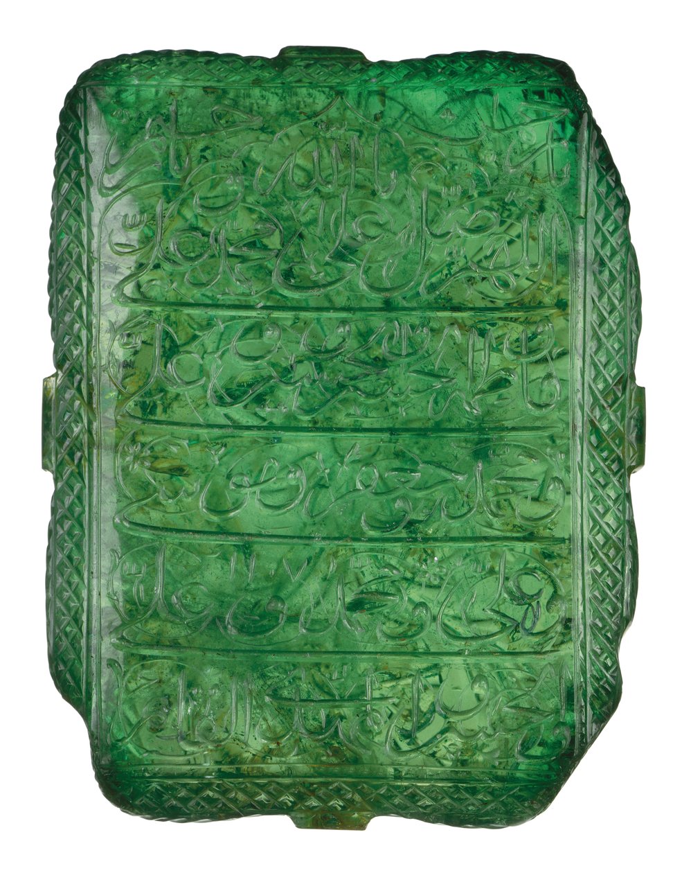 The Mughal Emerald, 1695-96 av Mughal School