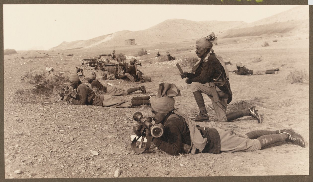 Machine Gun Troop, Hodsons hest av Mullick Photo House