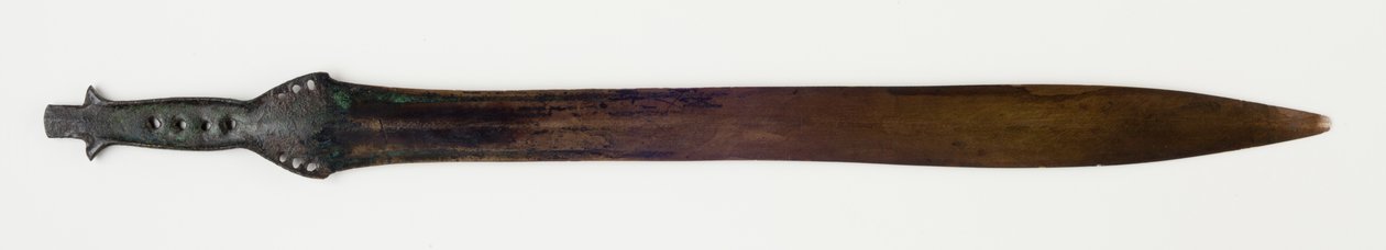 Sverd, ca. 1200 fvt (bronse) av Mycenaean