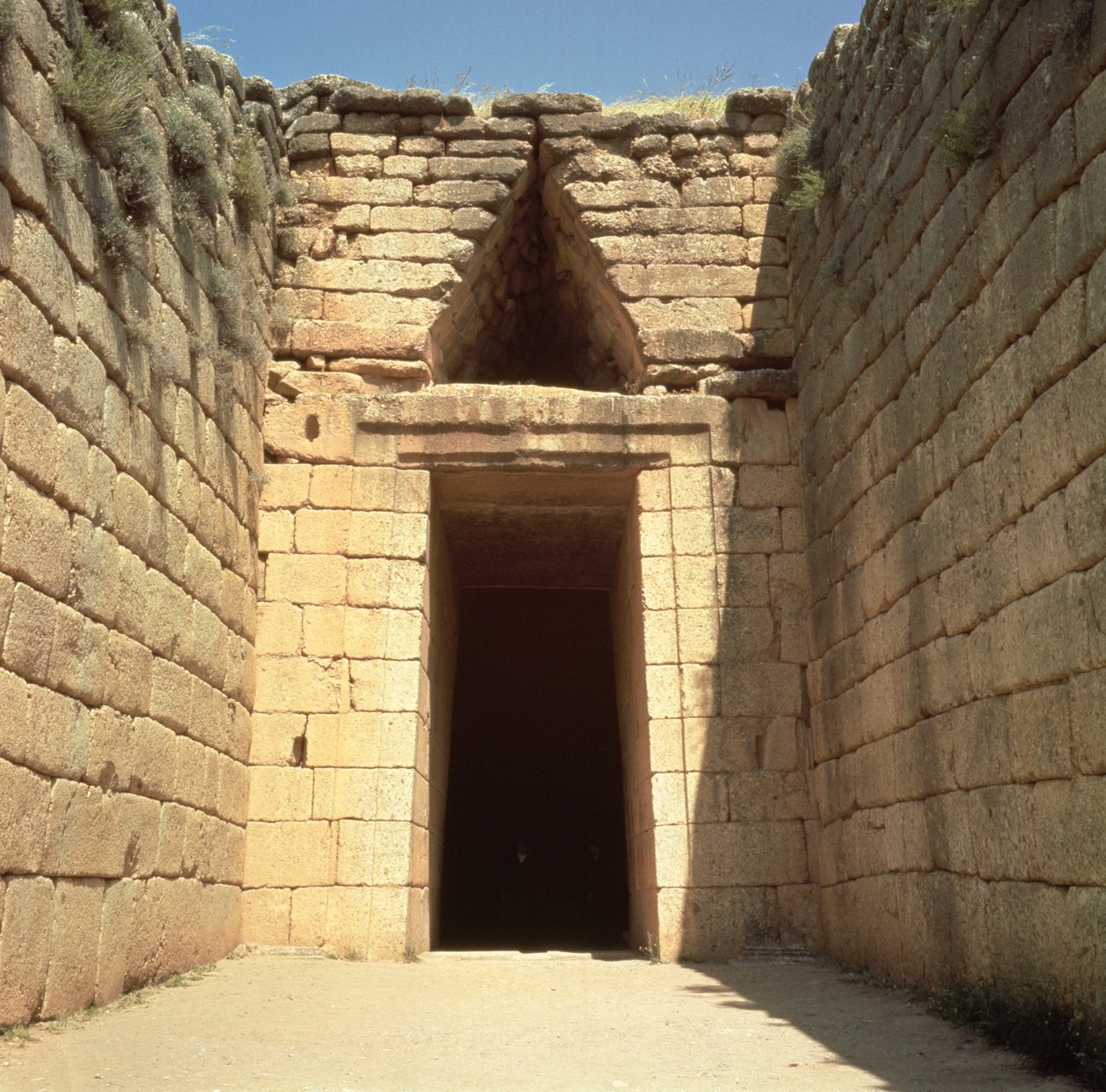 Skattkammeret til Atreus, ca. 1300 f.Kr av Mycenaean