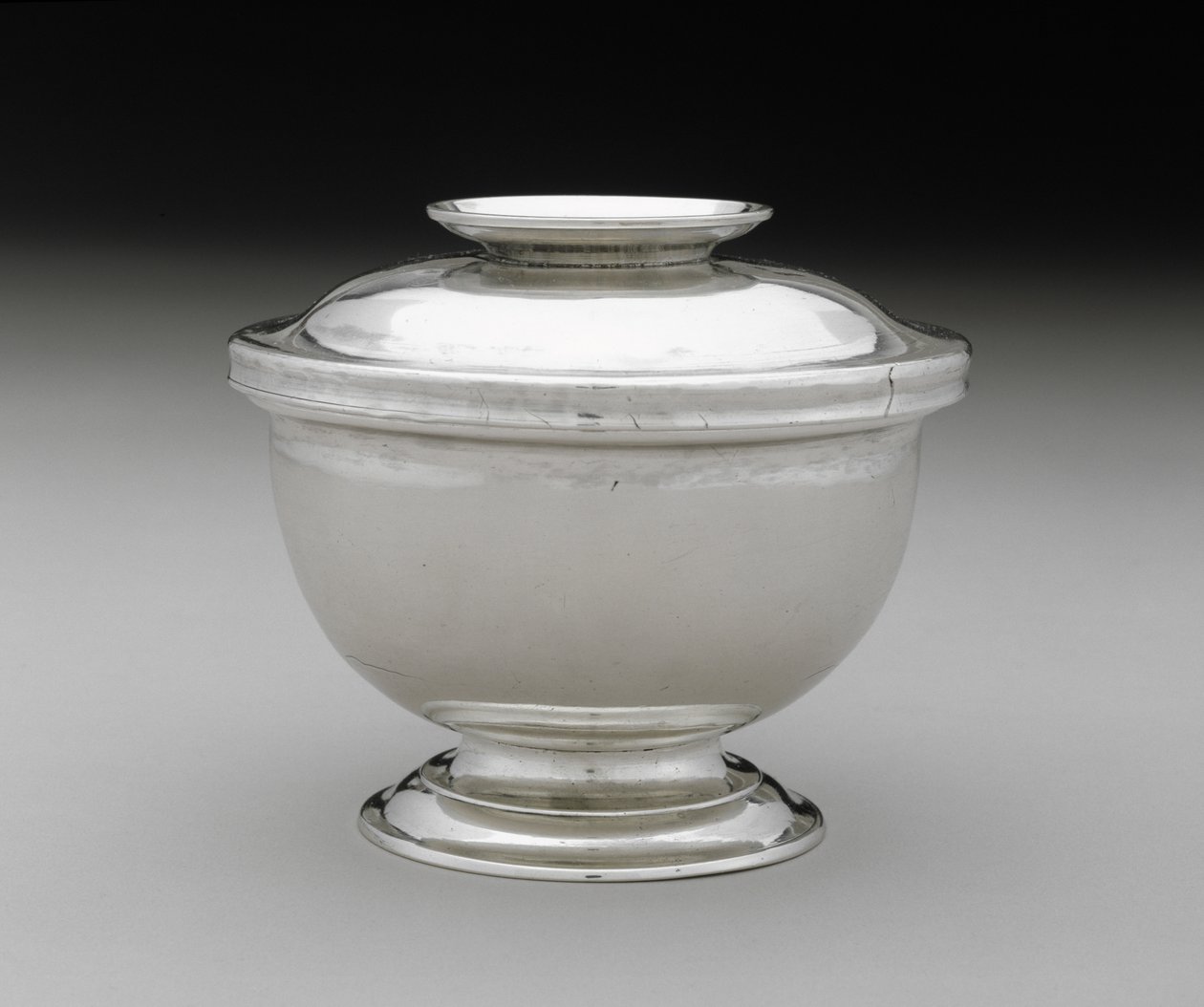Sukkerfat, ca. 1745-1775 (sølv) av Myer Myers