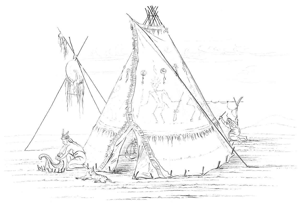 tipi, 1841. av Myers and Co