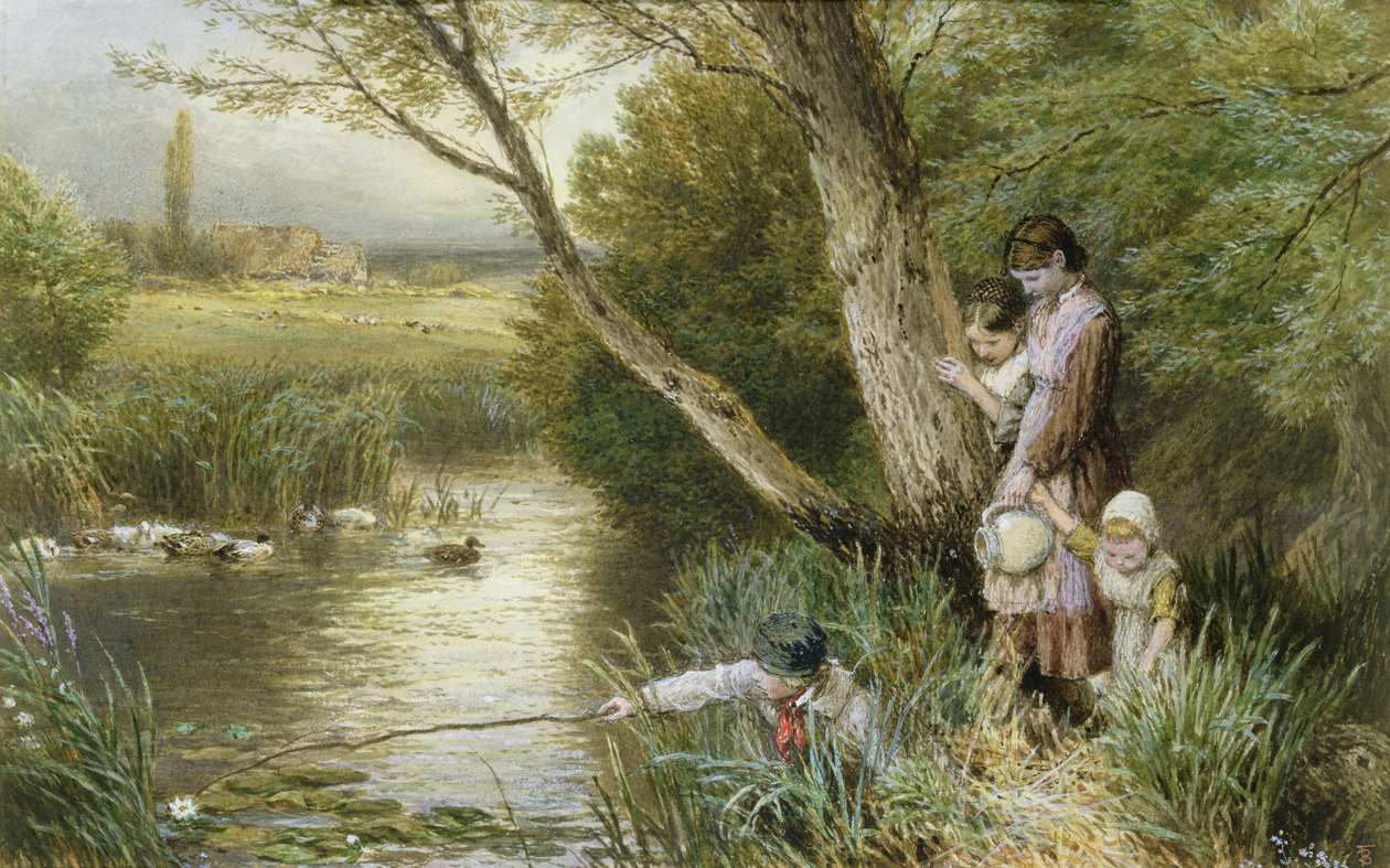 Ved strømmen av Myles Birket Foster