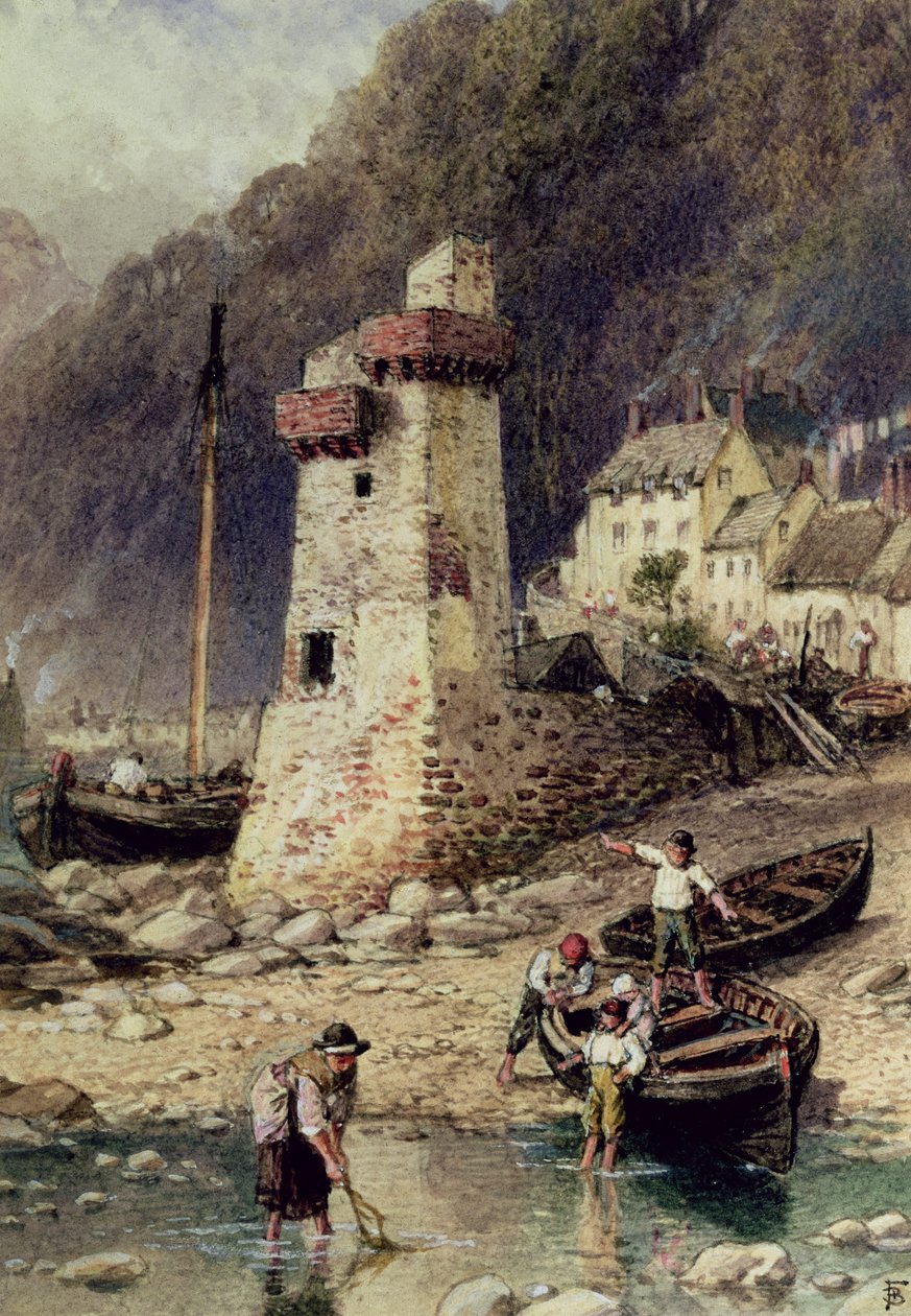 Lynmouth, Devonshire av Myles Birket Foster