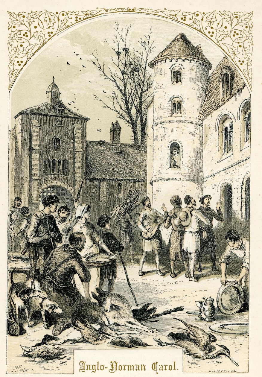 Anglo- Normal Carol av Myles Birket Foster