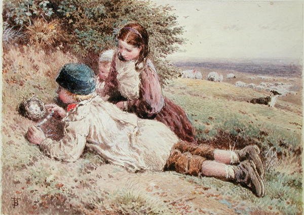 Samle fugleegg av Myles Birket Foster