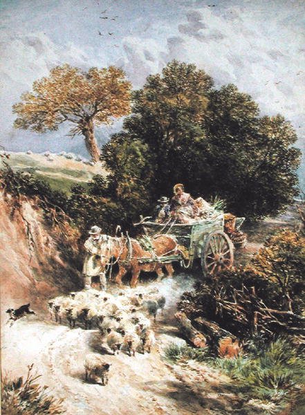 Skal på markedet av Myles Birket Foster