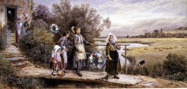 Skal på messe av Myles Birket Foster