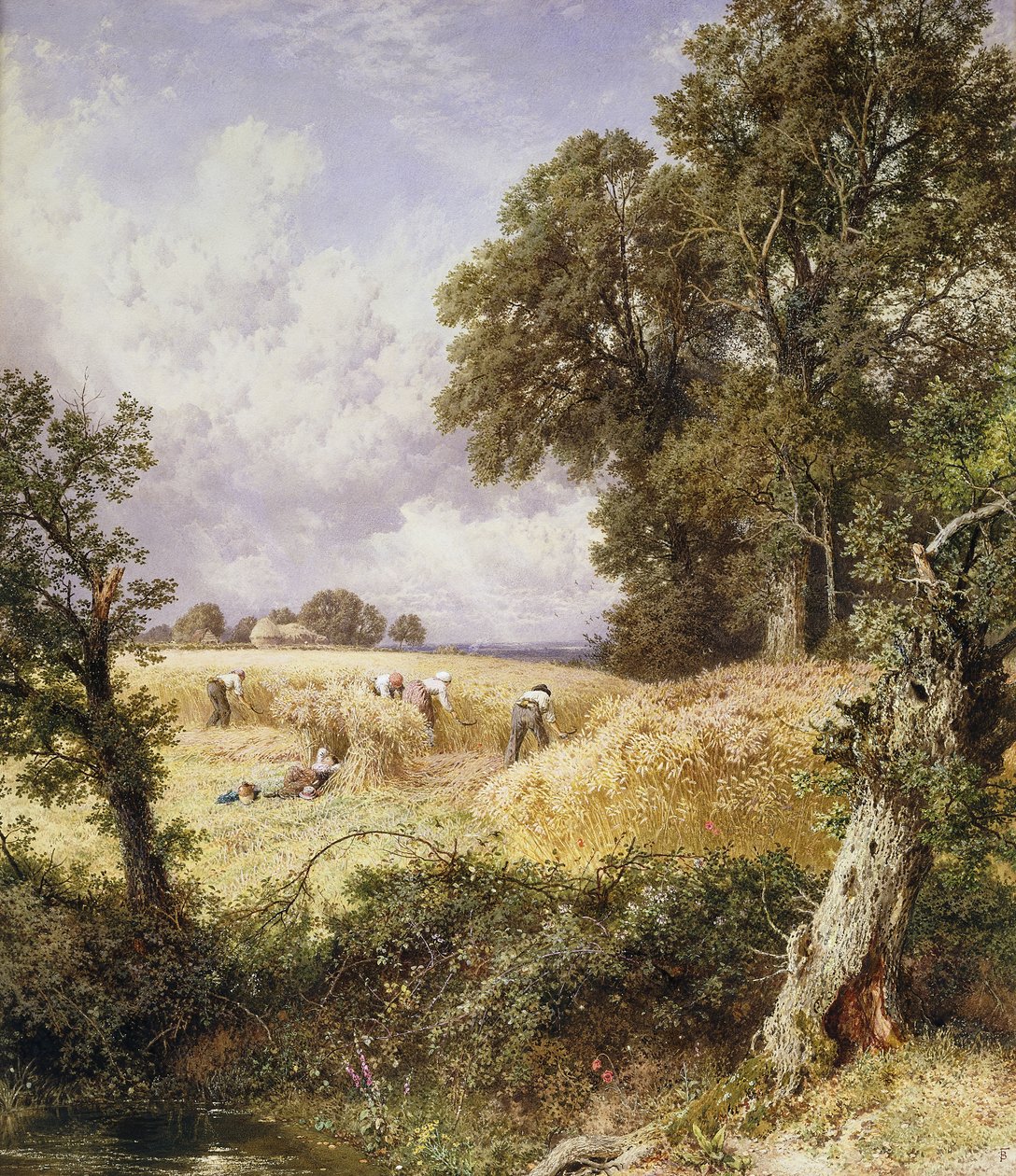 The Reapers, av Myles Birket Foster