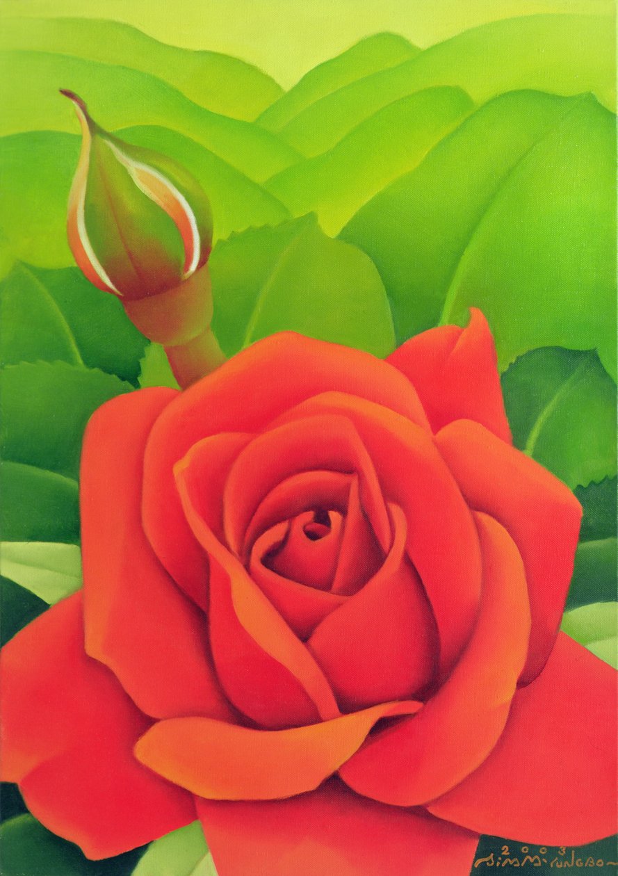 Rosen, 2003 av Myung Bo Sim