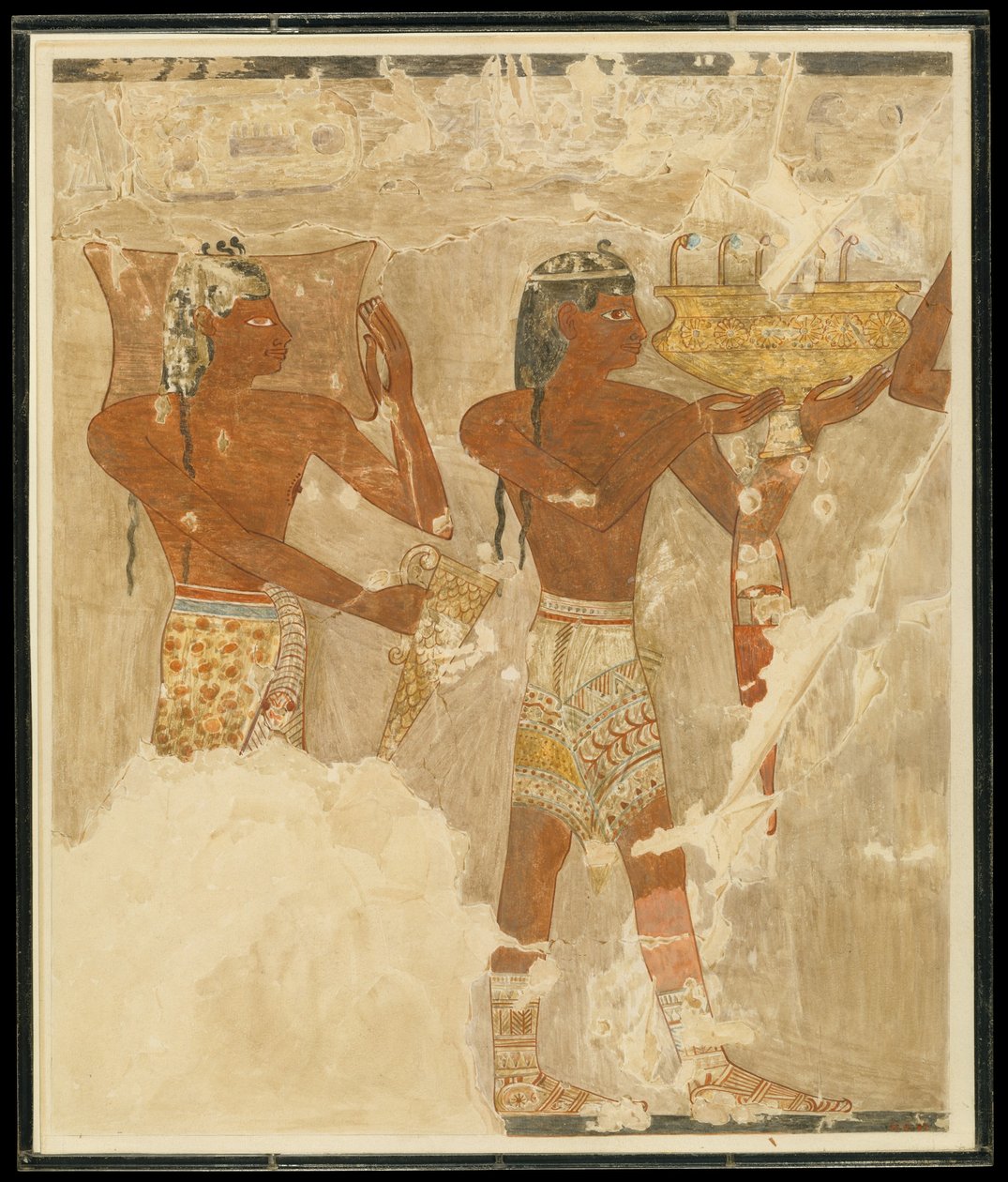 Kreterne bringer gaver av N. de Garis Davies