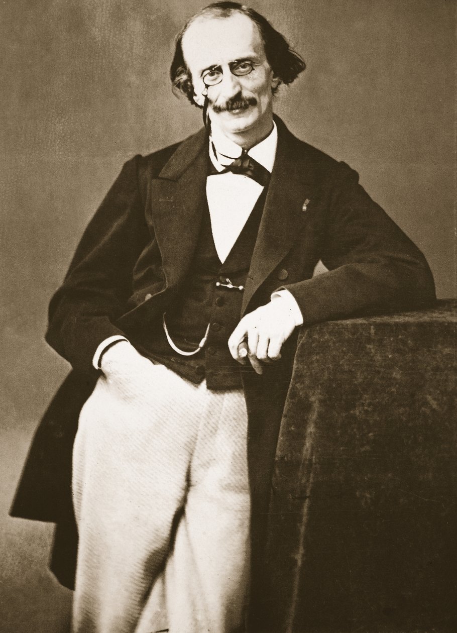 Jacques Offenbach, 1865 (fotogravyr) av Nadar