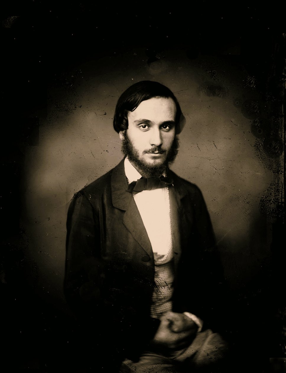 Portrett av Eugene Trutat som ung mann. av Nadar