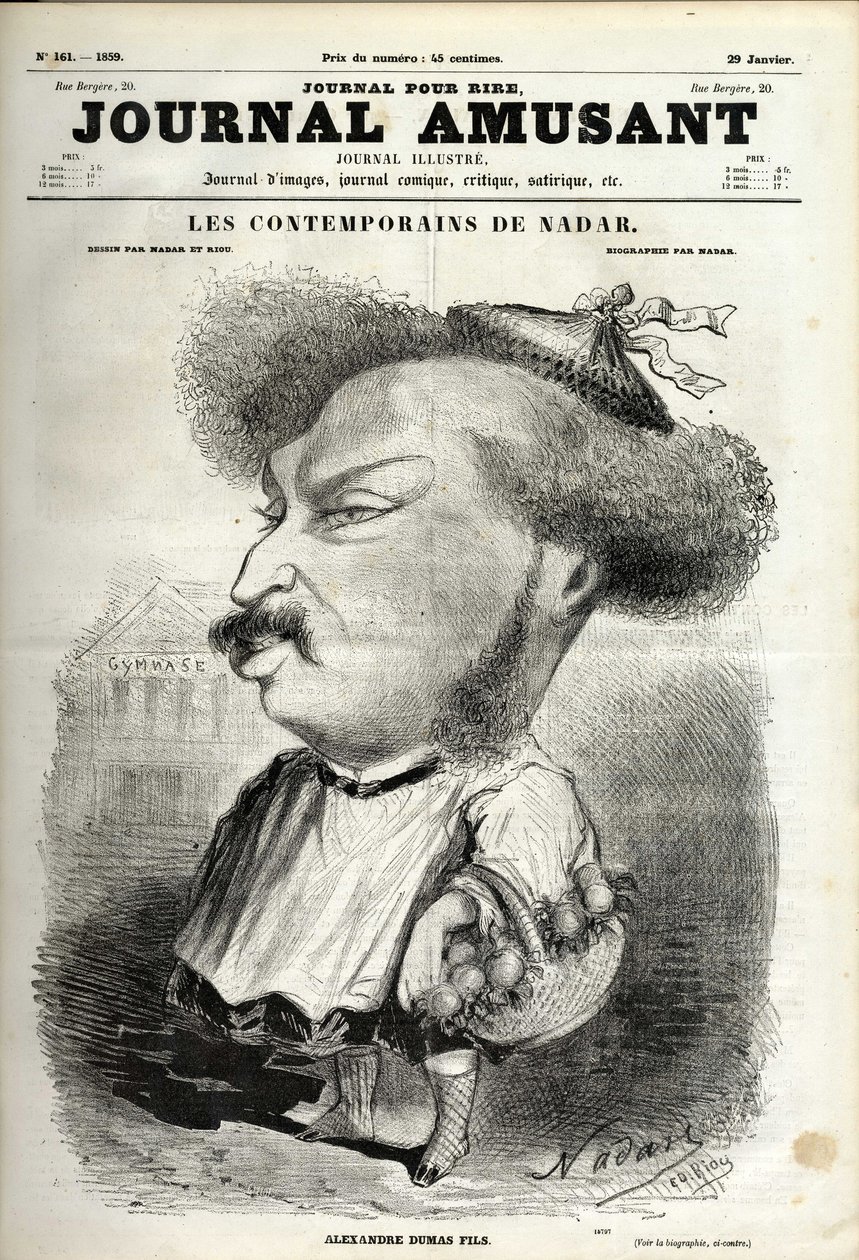 Forside av "" The Fun Journal"" av Nadar