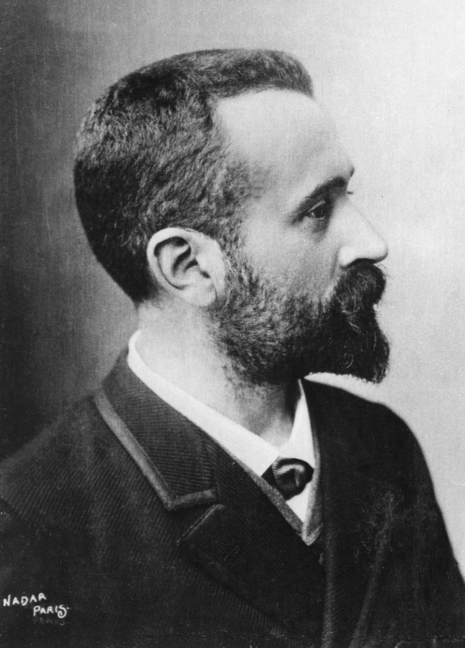 Alphonse Bertillon, fransk politimann, c1880 av Nadar