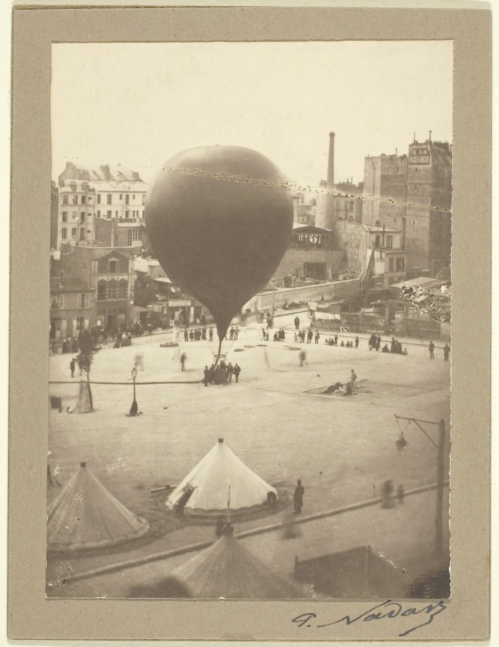 The Neptun, Place Saint-Pierre i Montmartre av Nadar