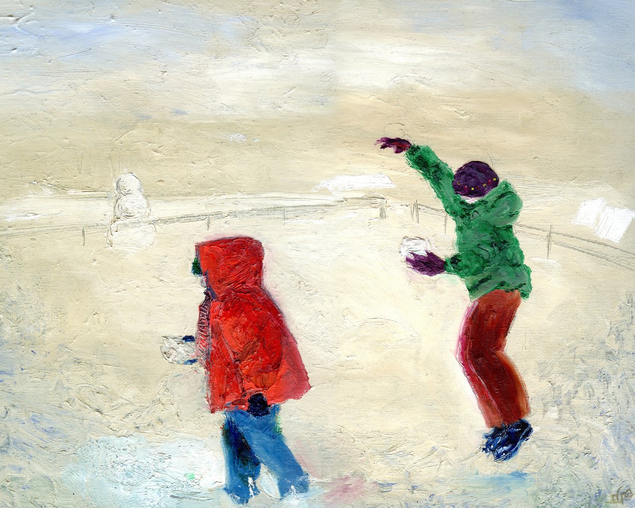 Snø! 2014, av Nancy Moniz Charalambous