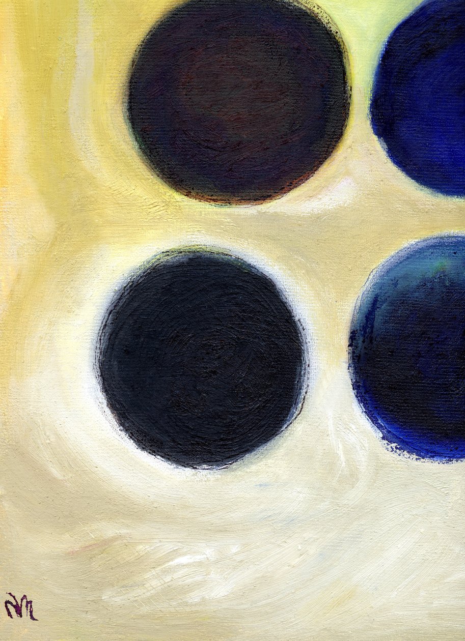 The Happy Dots 9, 2014, av Nancy Moniz Charalambous