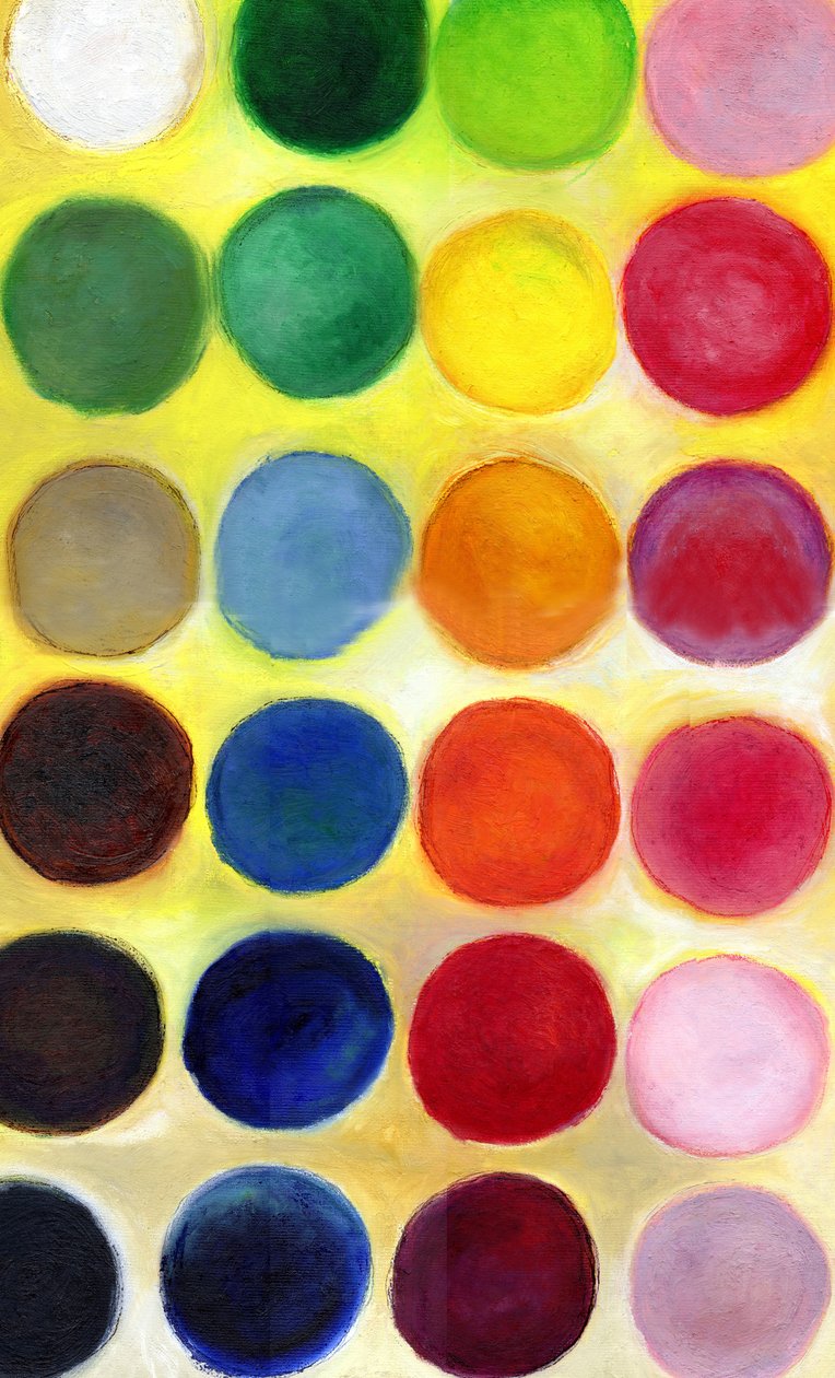 The Harmonious Happy Dots, 2014 av Nancy Moniz Charalambous