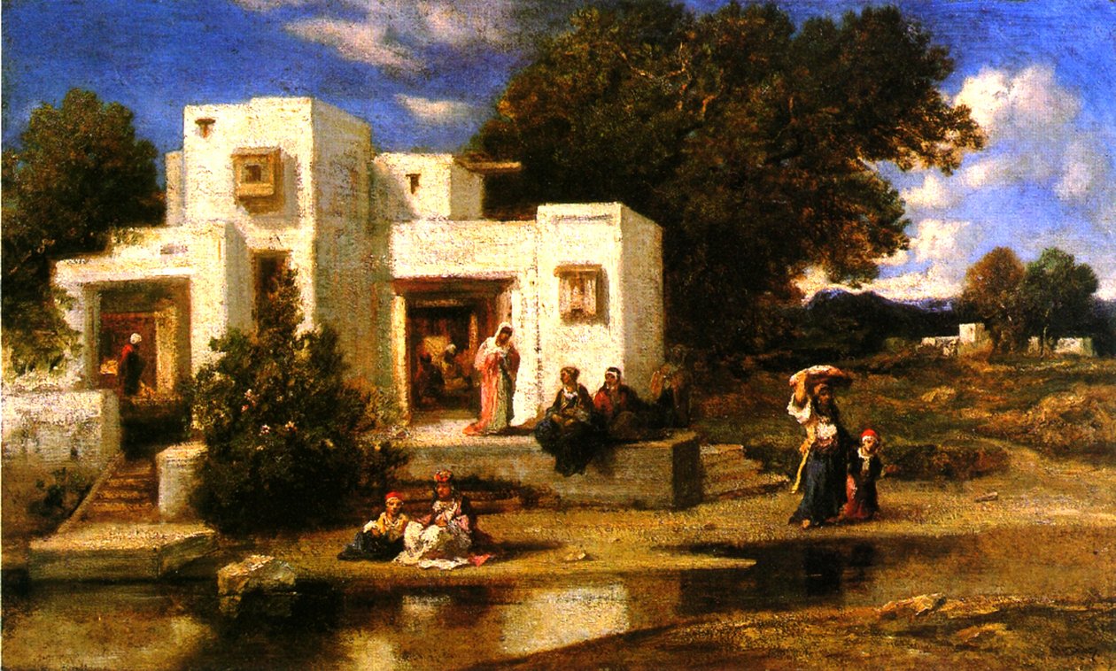 Et tyrkisk hus av Narcisse Virgile Diaz de la Peña