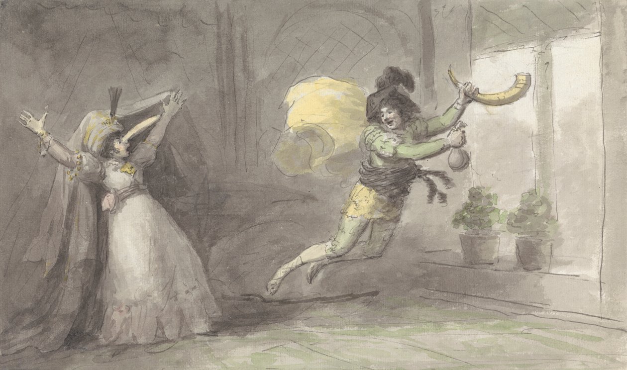 Teaterscene av Nathaniel Dance