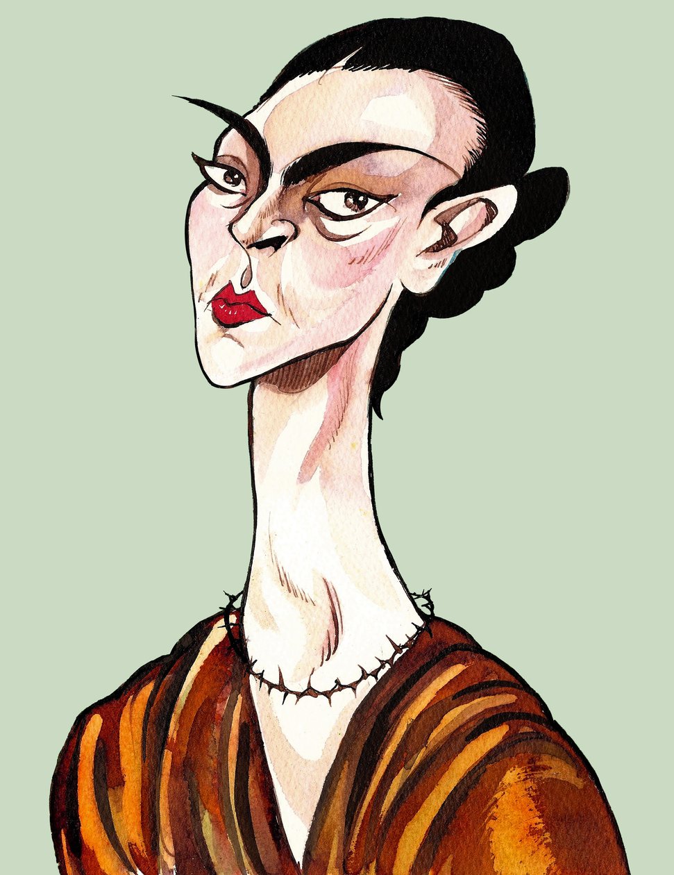 Frida kahlo av Neale Osborne