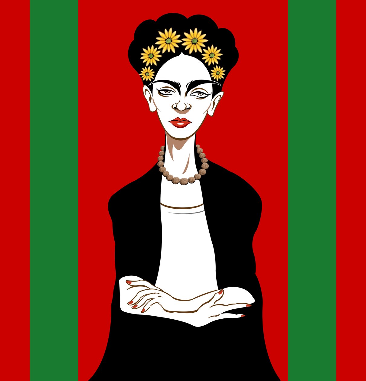 Frida Kahlo, 2018 av Neale Osborne