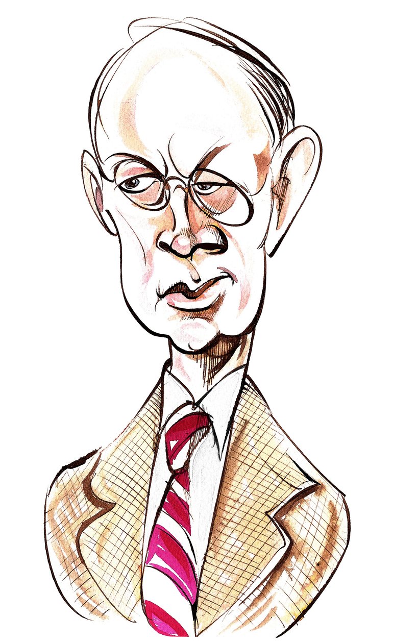 Sergey Prokofiev - karikatur av Neale Osborne