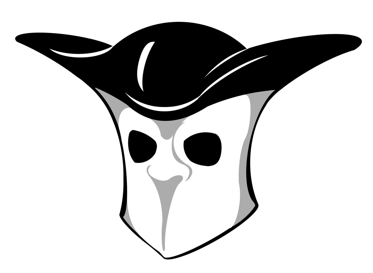 Bauta-maske, 2023 (digital) av Neale Osborne