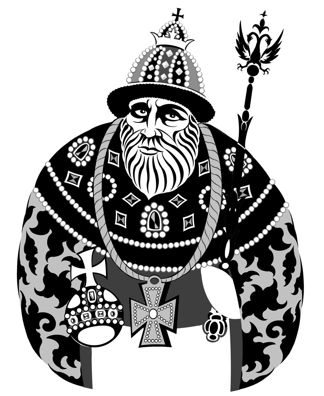 Boris Godunov, 2022 (digital) av Neale Osborne