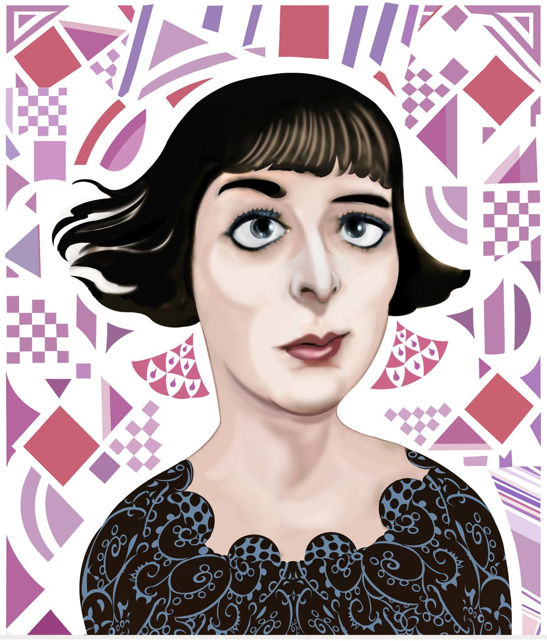 Colleen Moore, 2023 (digital) av Neale Osborne