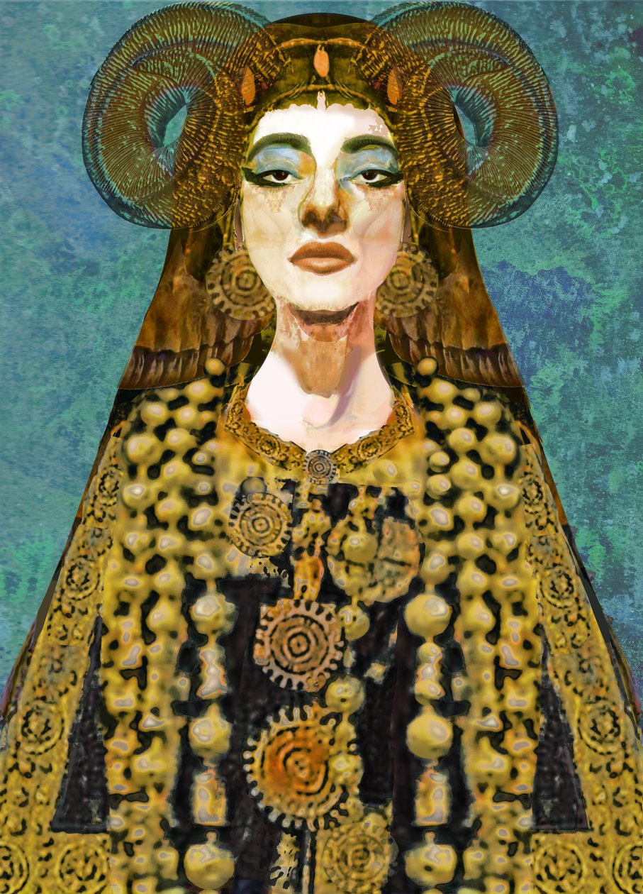 Maria Callas, 2023 (digital) av Neale Osborne