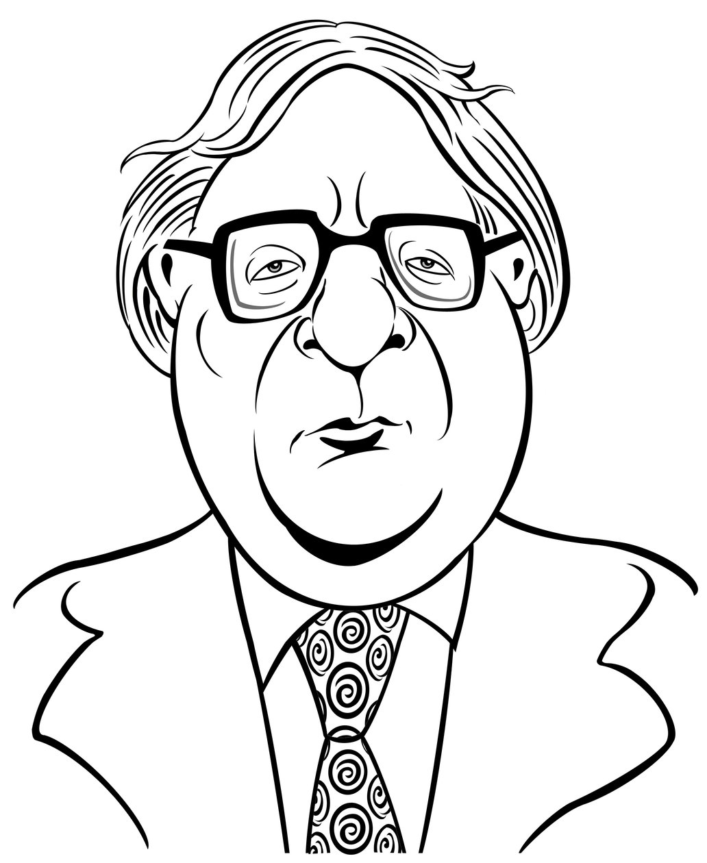 Ray Bradbury, 2019 (digital) av Neale Osborne