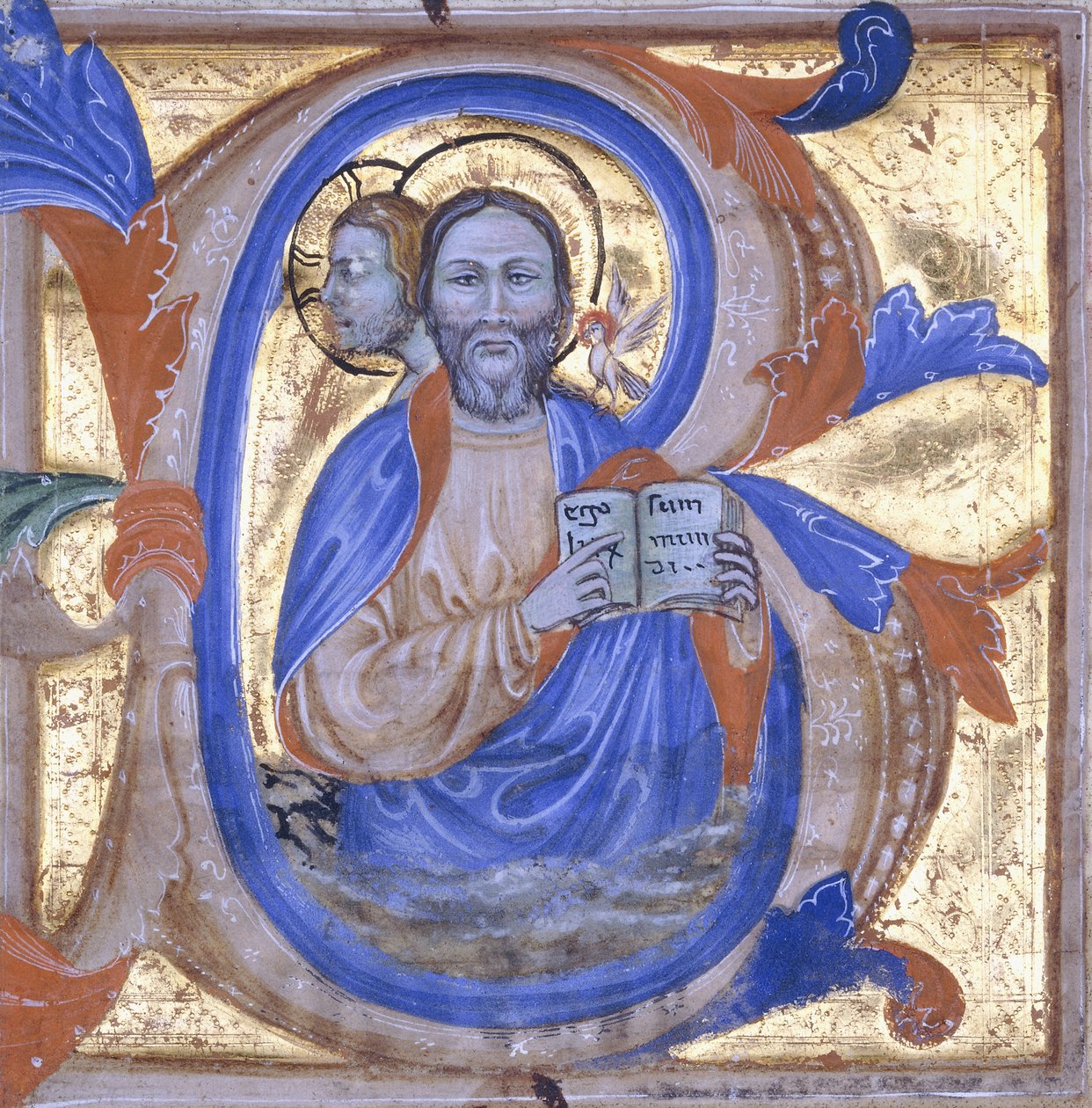 Treenigheten, ca. 1360 av Neapolitan School