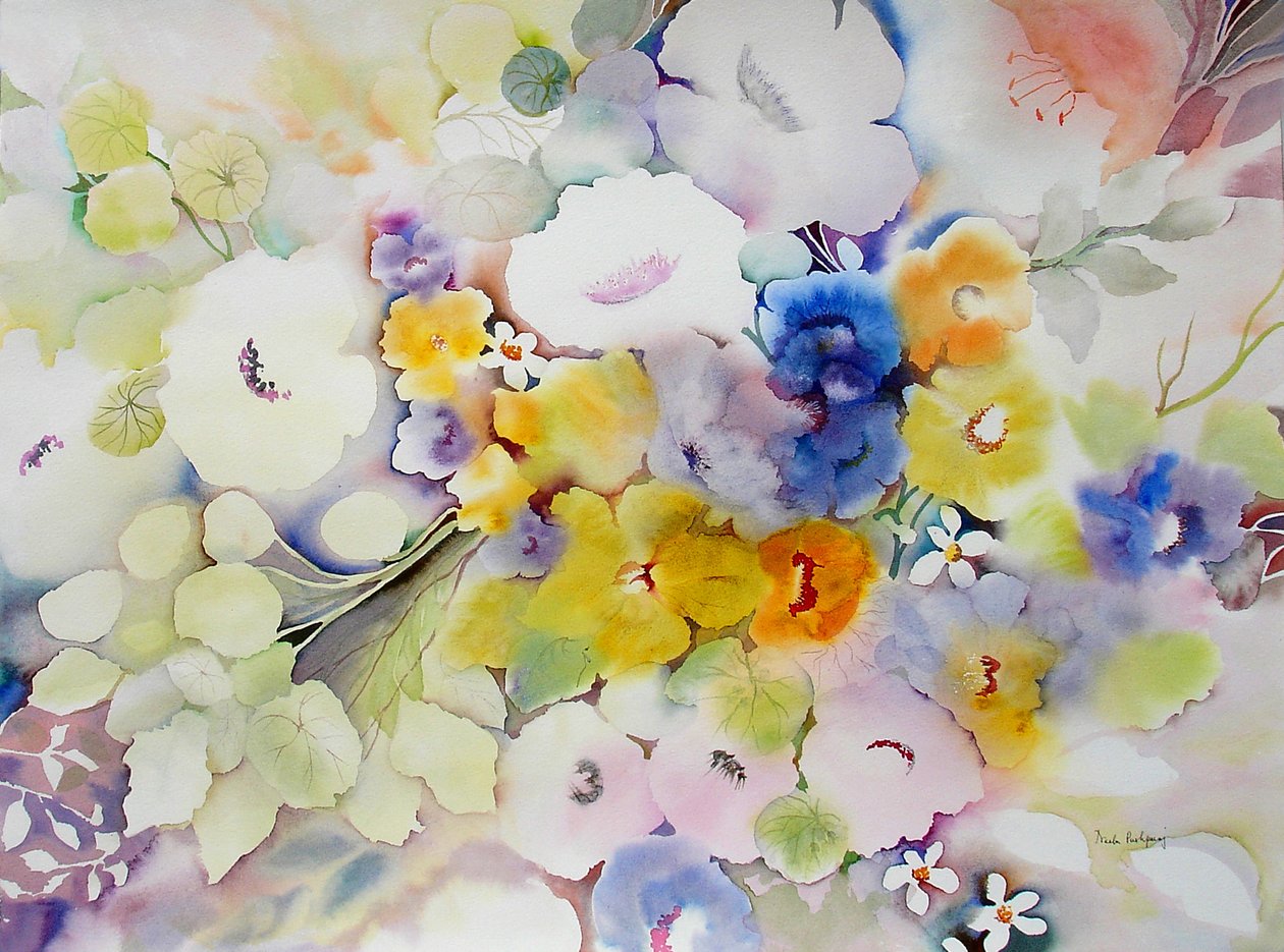 Blossoms II av Neela Pushparaj
