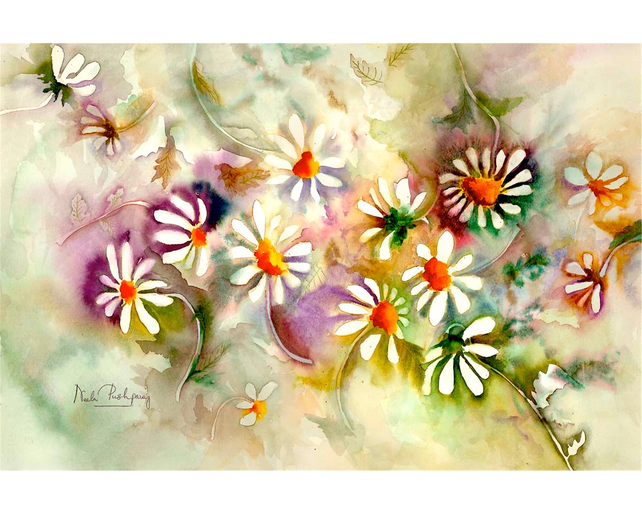 Dance of the Daisies av Neela Pushparaj