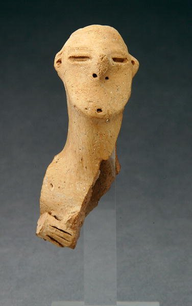 Leder for et idol, 400–300 f.Kr. (keramikk) av Neolithic Neolithic