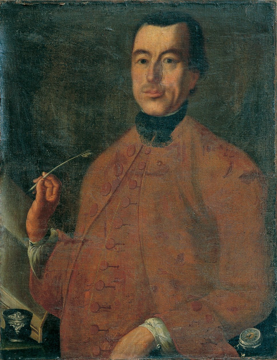 Geologen A. Josef Atzel av Leopold Blonder
