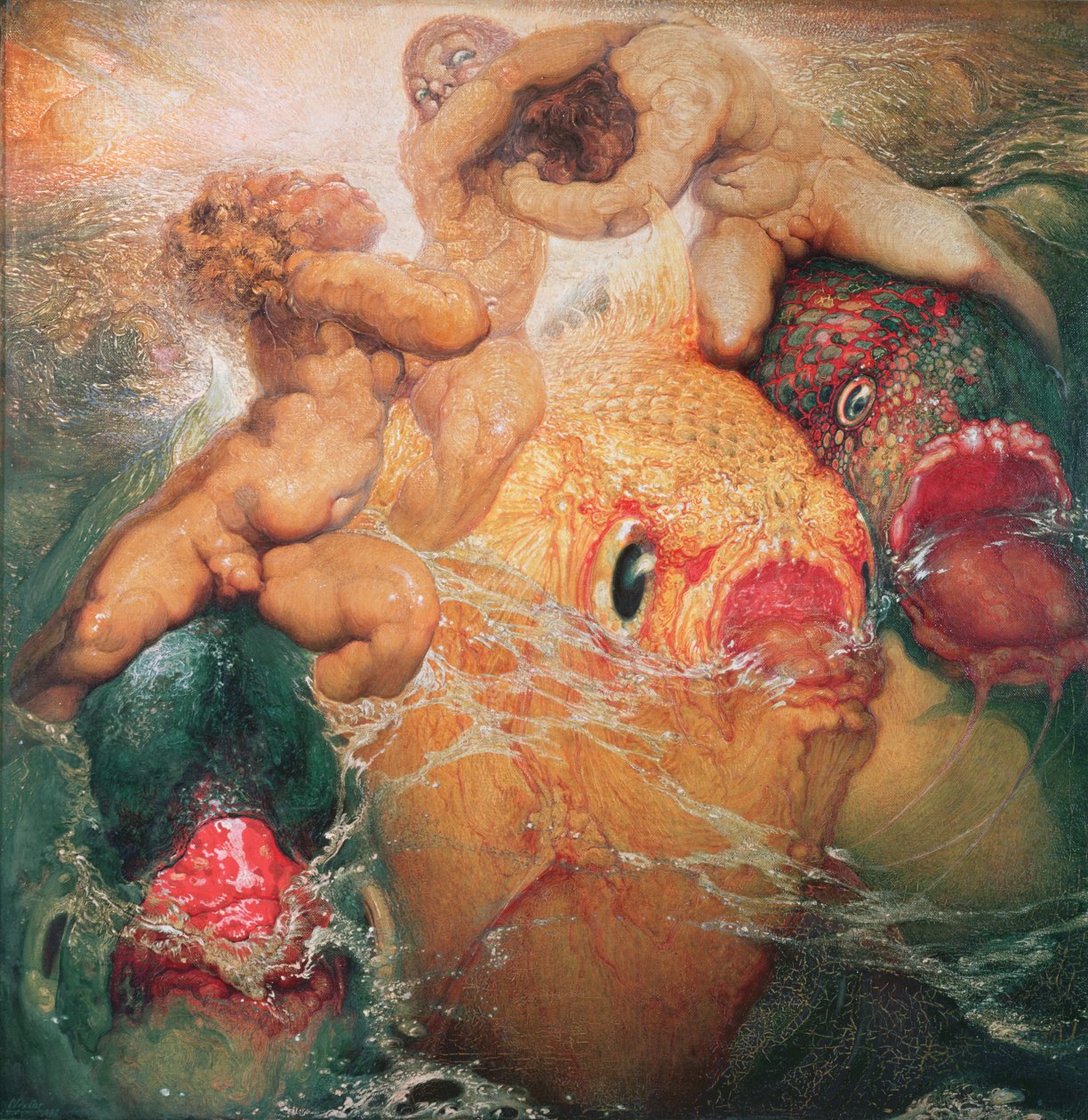 Poem of the Sea: The Dawn of the Atlantic av Nestor Moutin Fernandez de la Torre