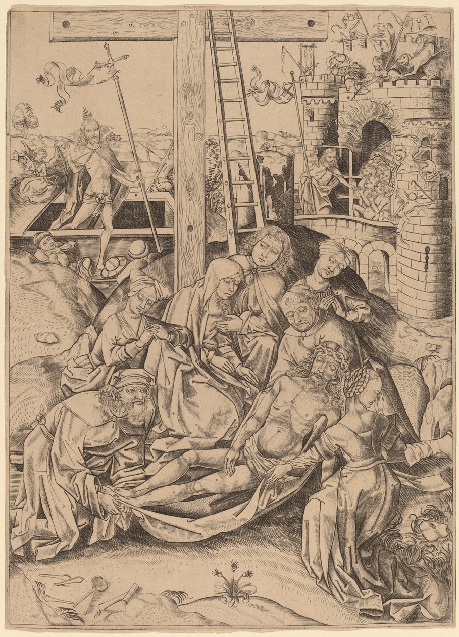 Klagesangen av Netherlandish 15th Century