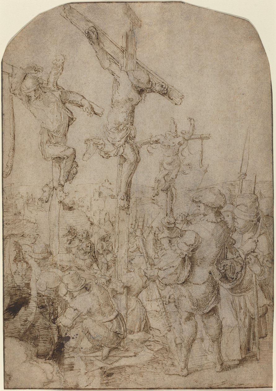 Korsfestelsen av Netherlandish 16th Century