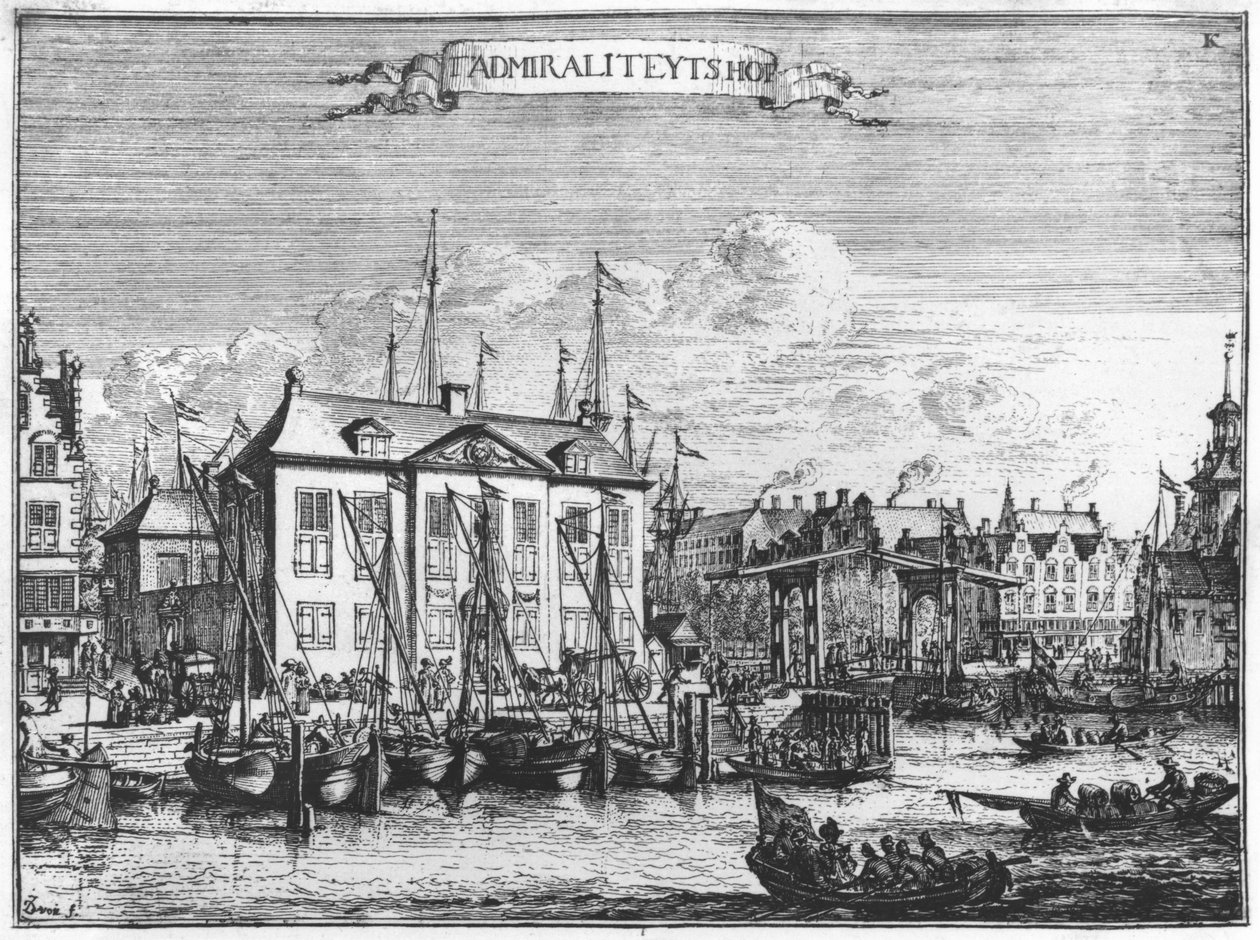 Admiralitetshuset i Rotterdam av Netherlandish School